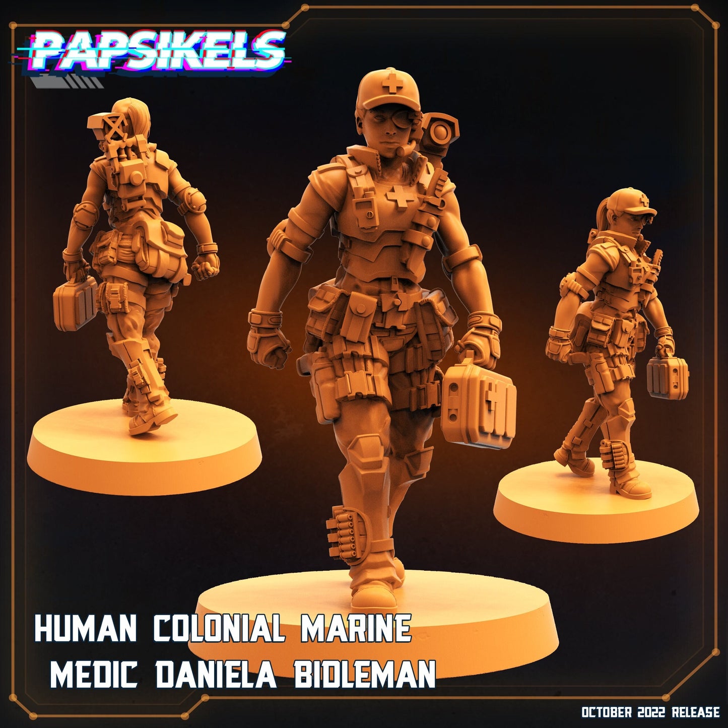 Colonial Marine Medic Daniela Bidleman , Papsikels