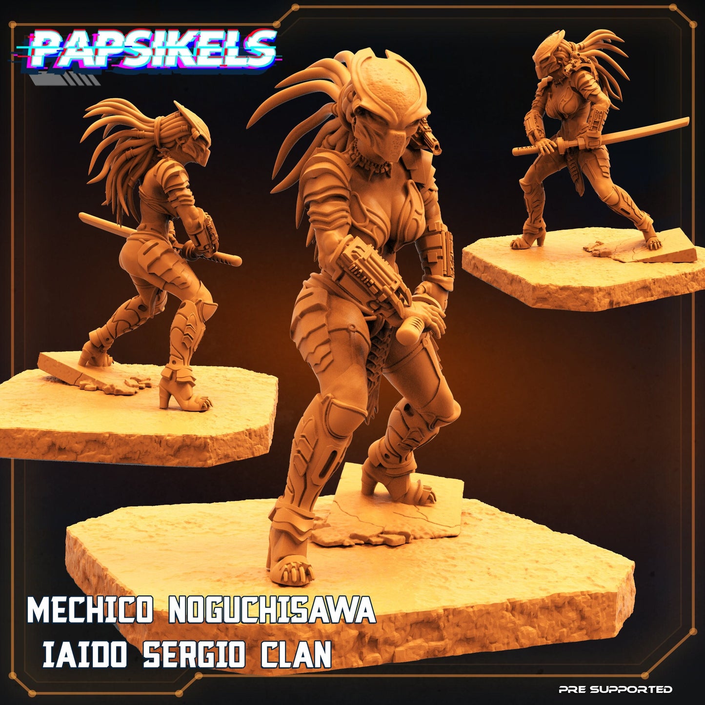 Mechio Noguchisawa Iaido Sergio Clan , Papsikels