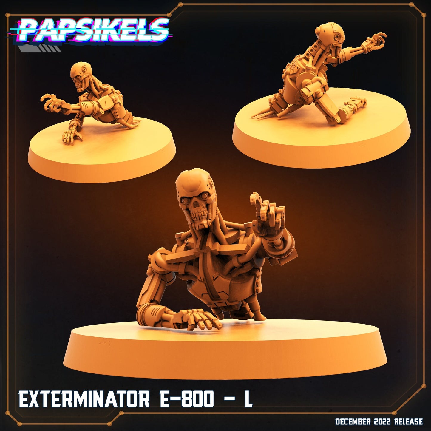 Exterminator E-800 L , Papsikels, resin model