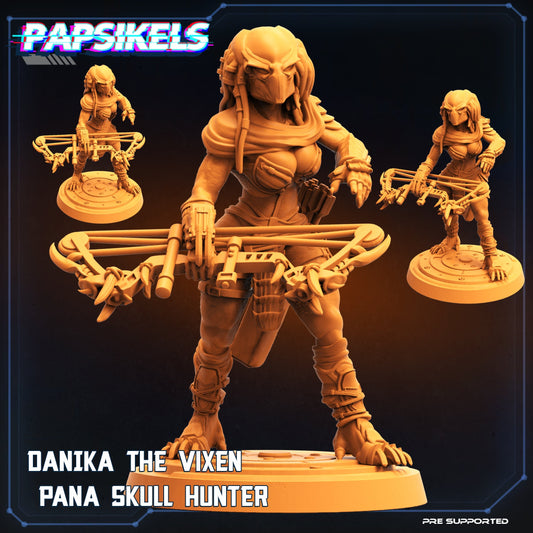 Danika the Vixen Pana Skull Hunter , Papsikels, resin model