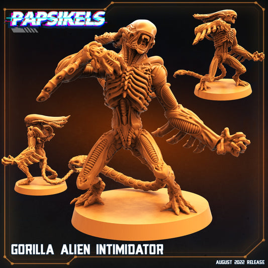Gorilla Alien Intimidator, Papsikels