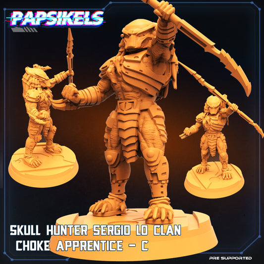 Elder Skull Hunter- Sergio Lo Clan Choke C , Papsikels, resin model