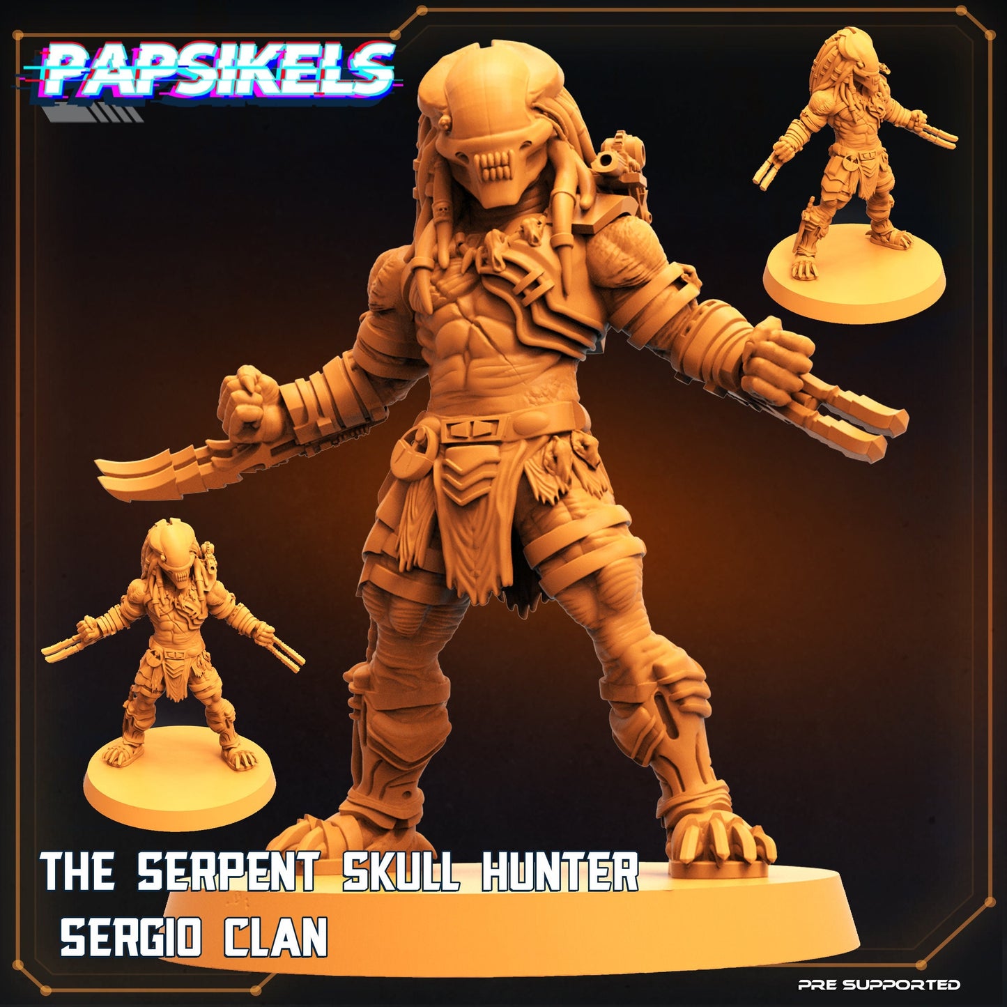 The Serpent Skull Hunter- Sergio Clan , Papsikels