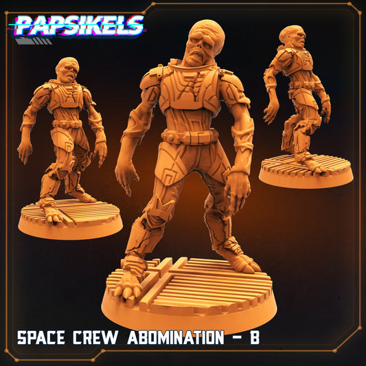 Space crew Abomination B, Papsikels ,  resin model