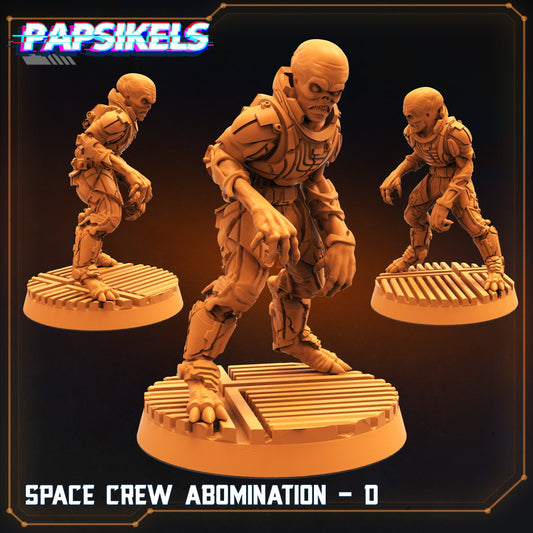 Space crew Abomination D, Papsikels ,  resin model