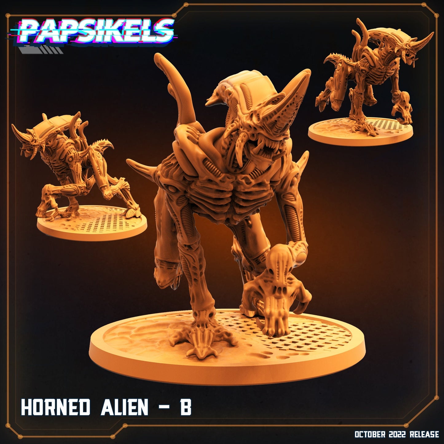 Horned Alien A, Papsikels