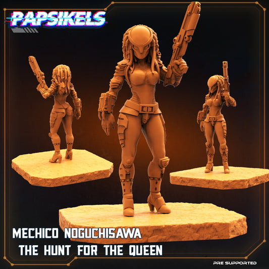 Mechio Noguchisawa The Hunt For The Queen , Papsikels, resin model