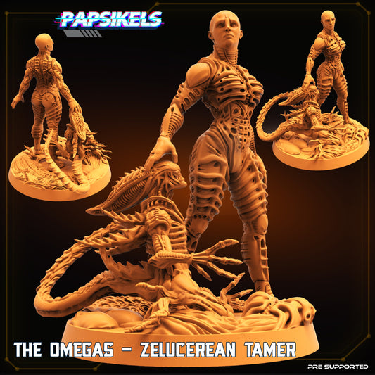 The Omegas Zelucerean Tamer 60mm tall, Papsikels , from