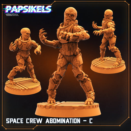 Space crew Abomination C, Papsikels ,  resin model