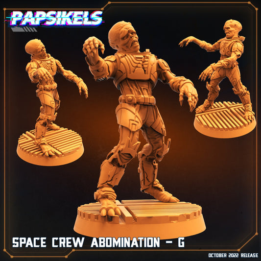 Space crew Abomination G, Papsikels ,  resin model