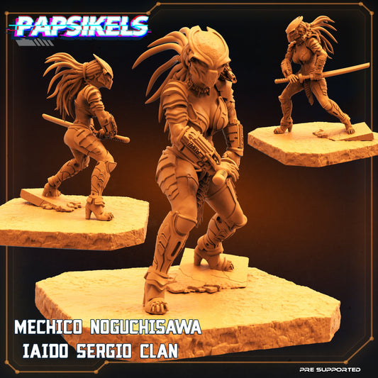 Mechio Noguchisawa Iaido Sergio Clan , Papsikels