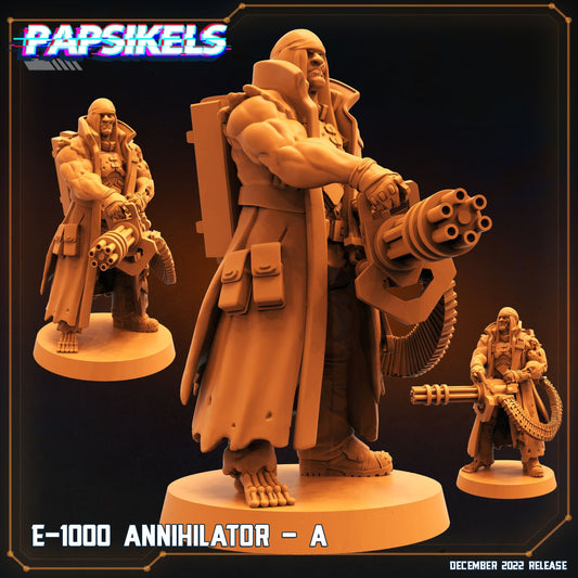 E-1000 Annihilator A, Papsikels, resin model