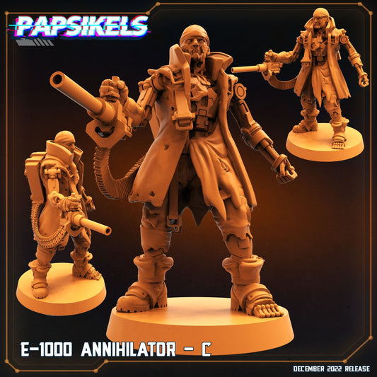 E-1000 Annihilator C, Papsikels, resin model