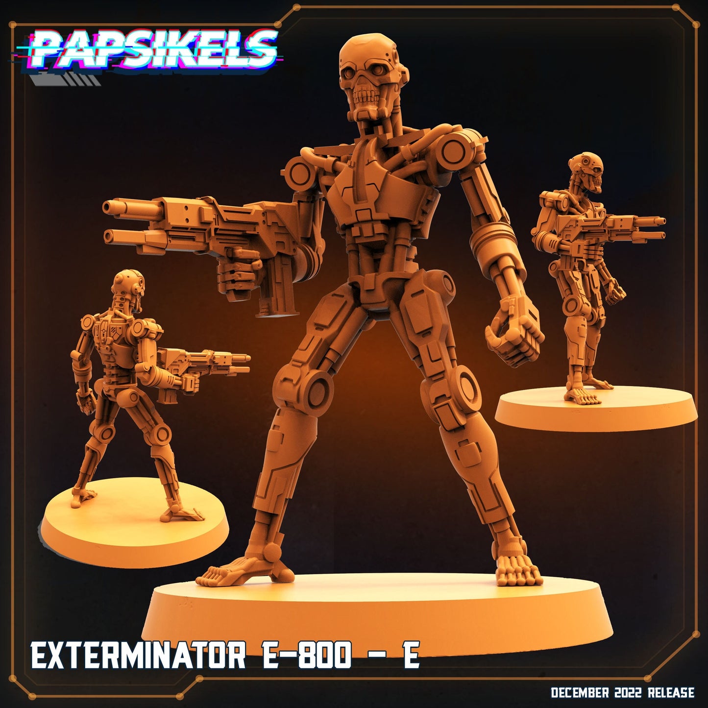 Exterminator E-800 E, Papsikels, resin model