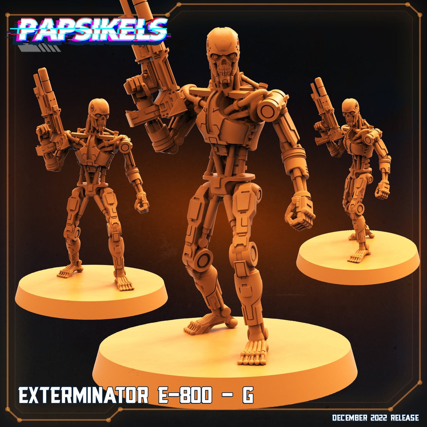 Exterminator E-800 G , Papsikels, resin model