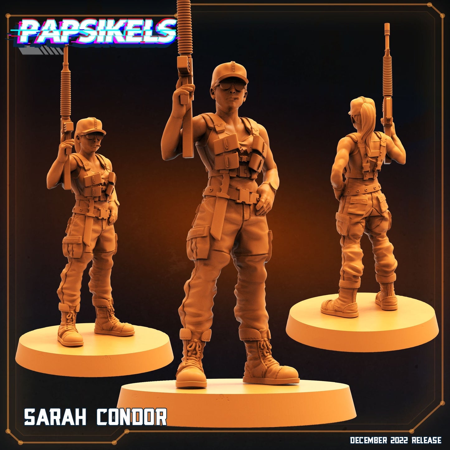 Sarah Condor, Papsikels, resin model