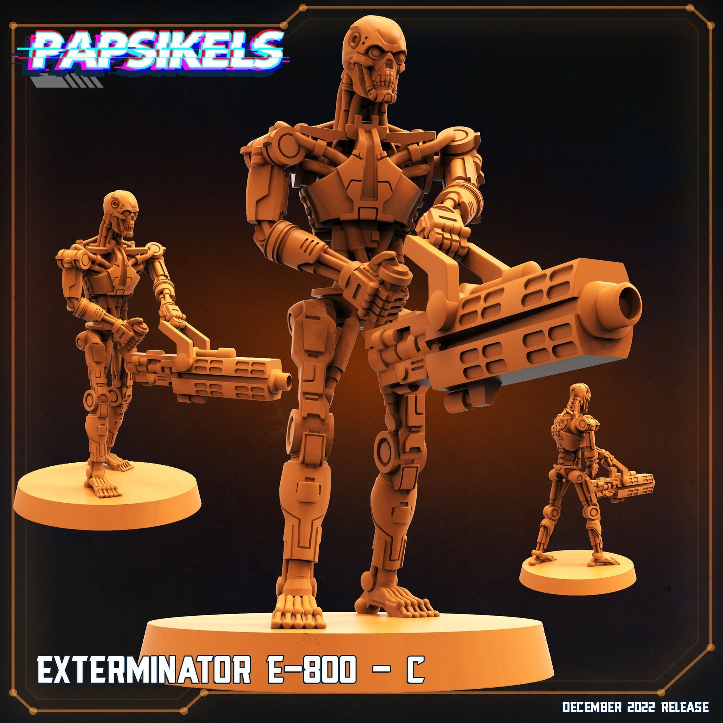 Exterminator E-800 C, Papsikels, resin model