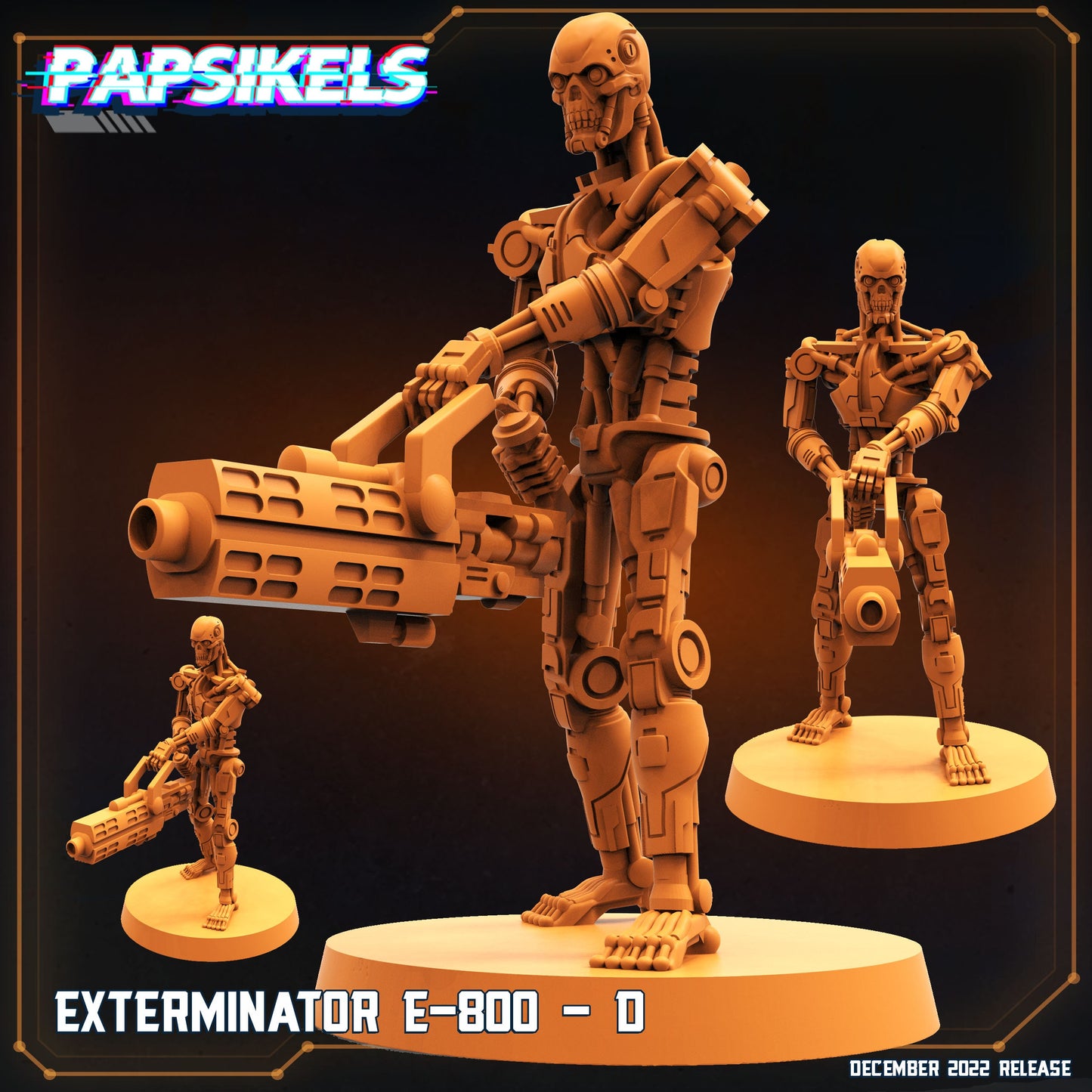 Exterminator E-800 D, Papsikels, resin model