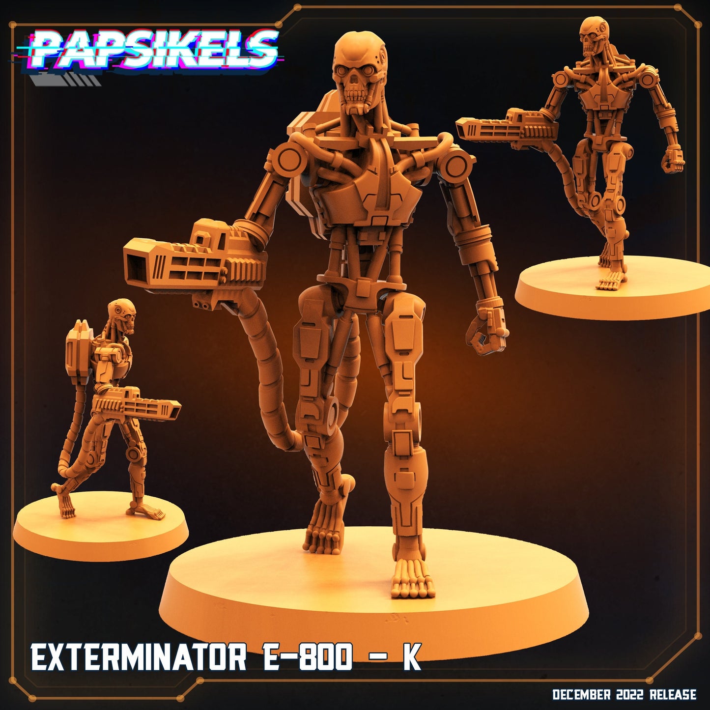 Exterminator E-800 K  , Papsikels, resin model