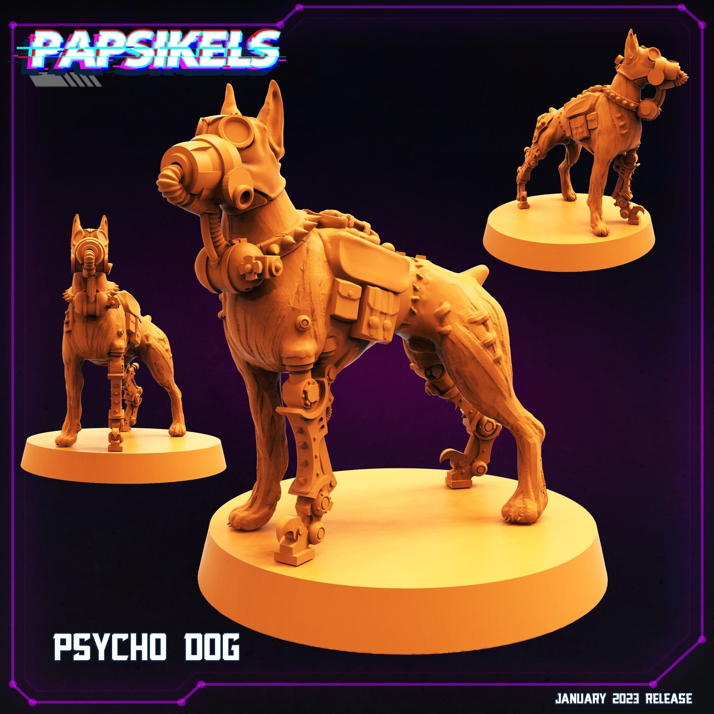 Cyber punk, Cyber dog, Papsikels