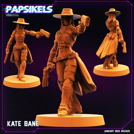 Cyber punk, Kate Bane, Papsikels, resin model