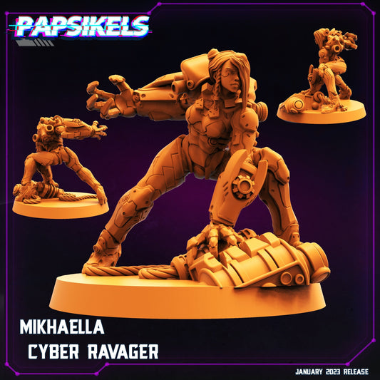 Cyber punk, Mikhaella Cyber Ravager, Papsikels, resin model