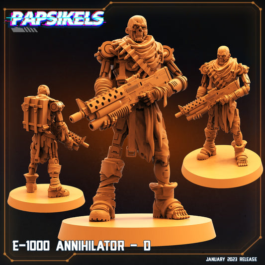 E-1000 Annihilator D, Papsikels, resin model