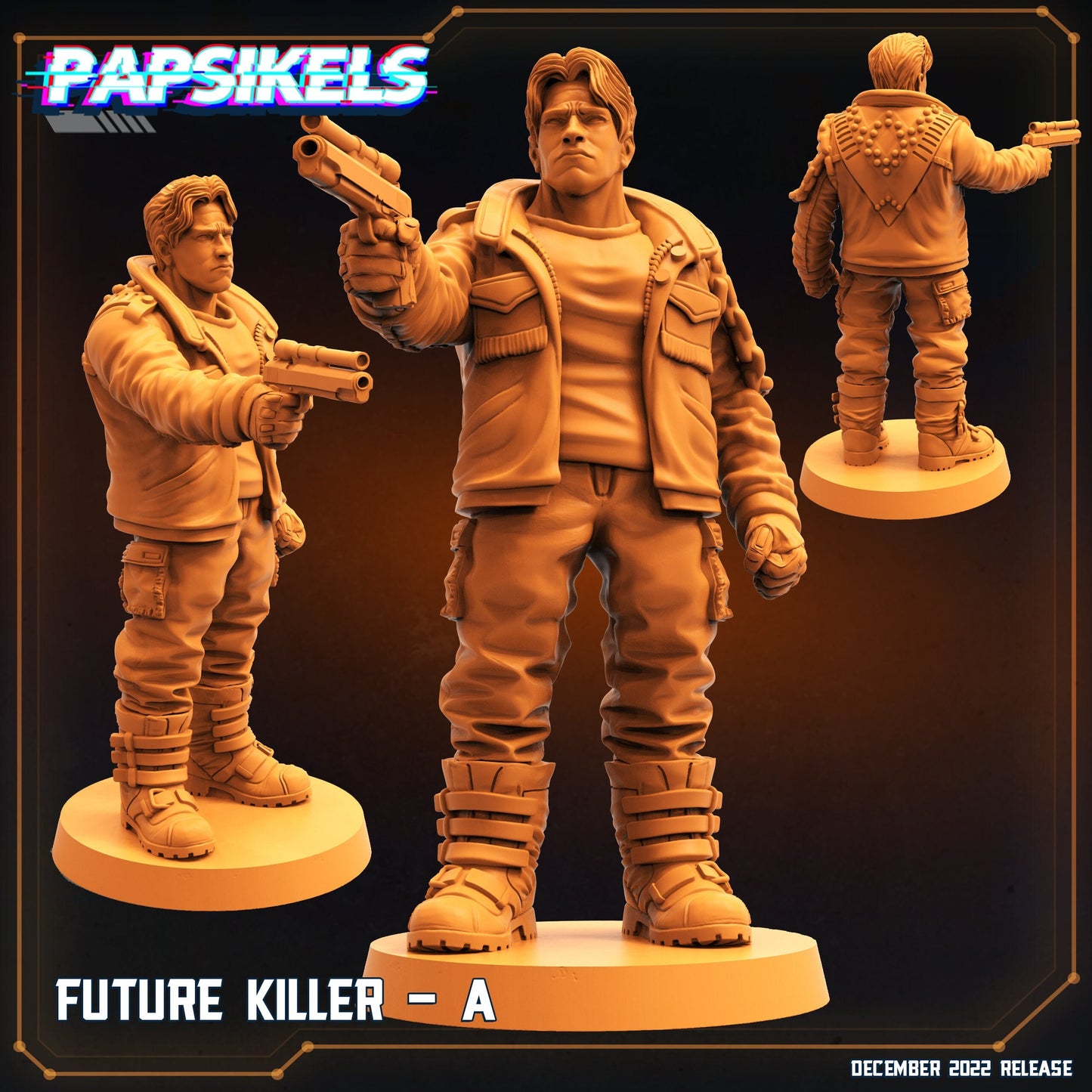 Future Killer Papsikels, resin model