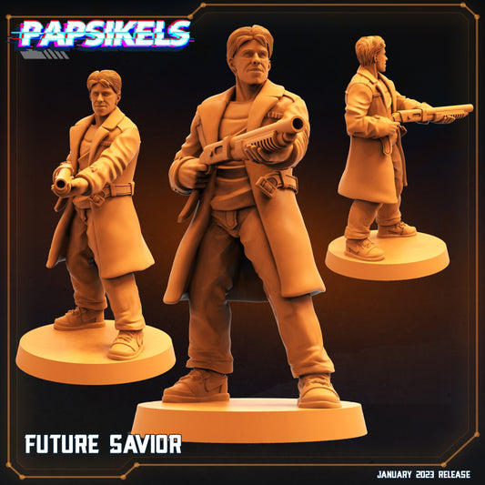 Future Saviour, Papsikels, resin model