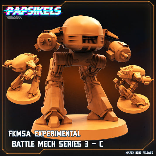 Corpocops Fkmsa Experimental Battle Mech Series 3 C, Papsikels