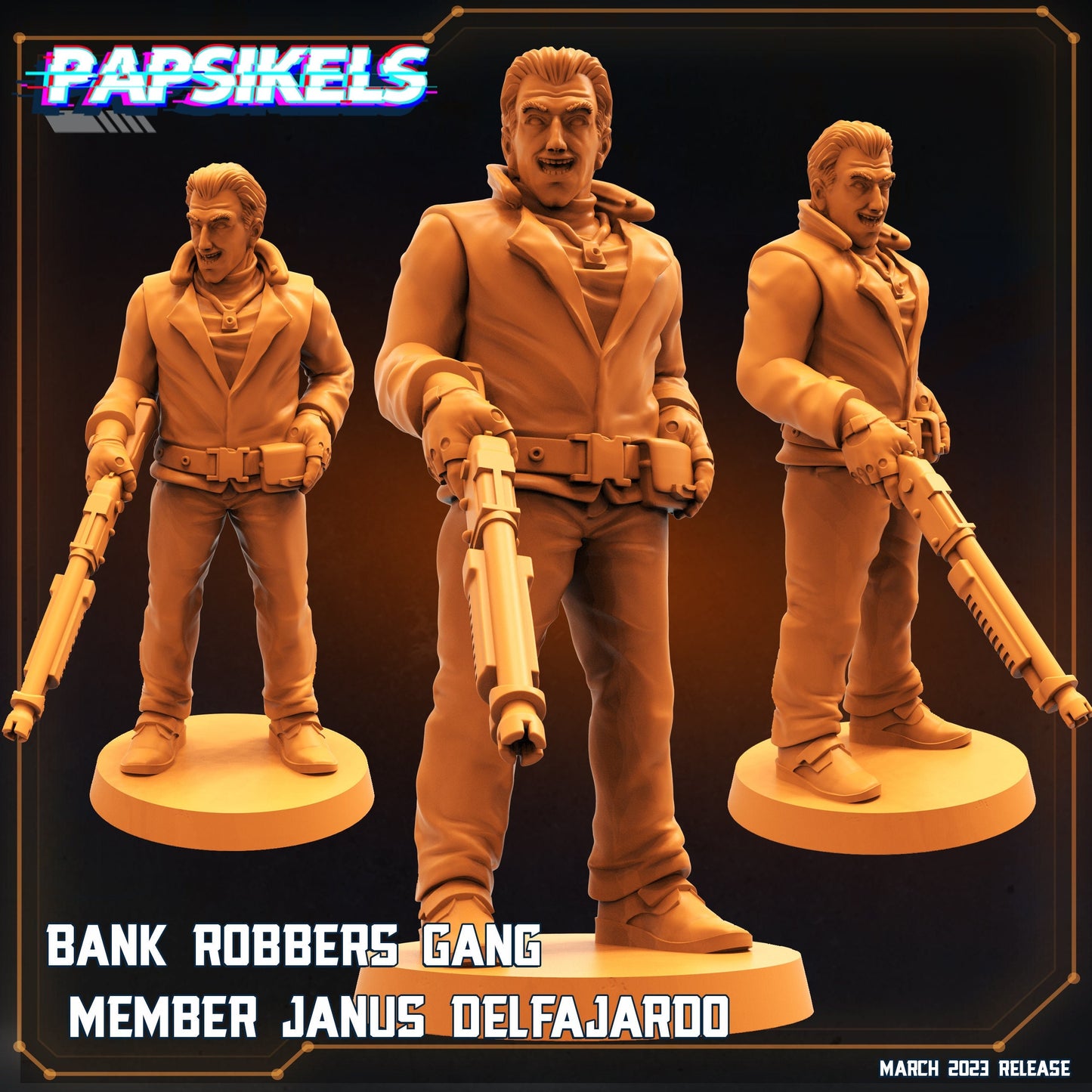 Corpocops Bank Robbers Gang Member Janus Delfajardo, Papsikels