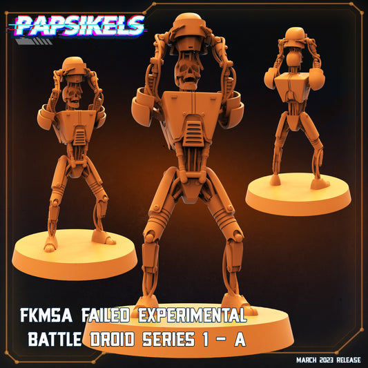 Corpocops Fkmsa Failed Experimental Battle Droid Series 1 A, Papsikels