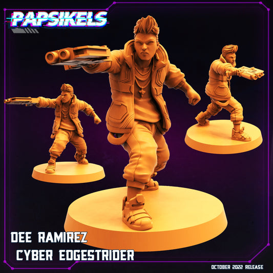 Cyberpunks  Dee Ramirez Cyber Edgestrider, Papsikels