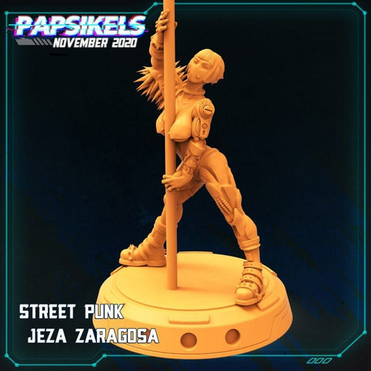 Street punk Jeza Zaragosa, Papsikels