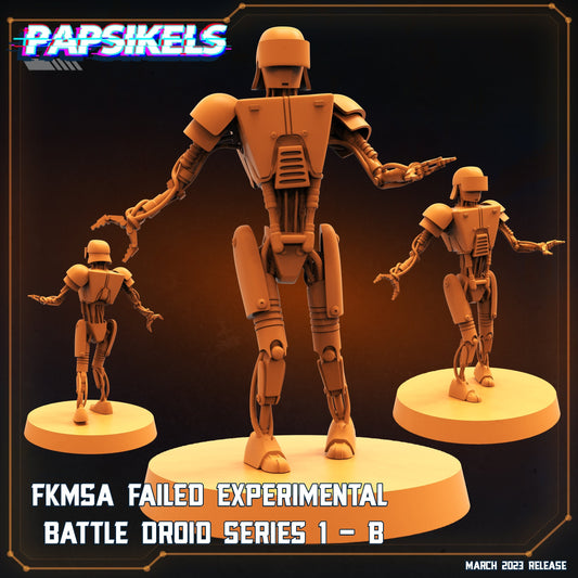 Corpocops Fkmsa Failed Experimental Battle Droid Series 1 B, Papsikels