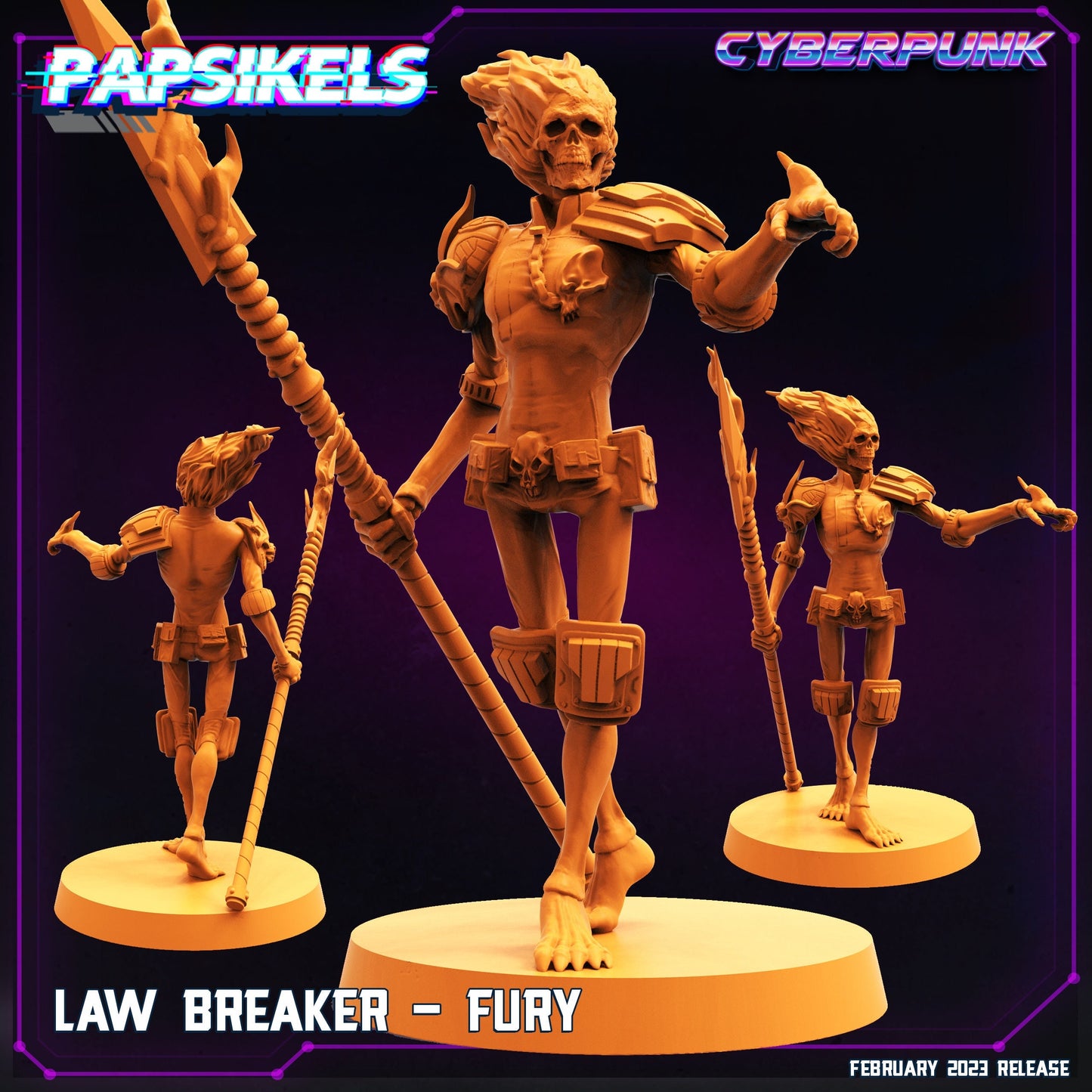 Cyberpunks Law Breaker Fury , Papsikels