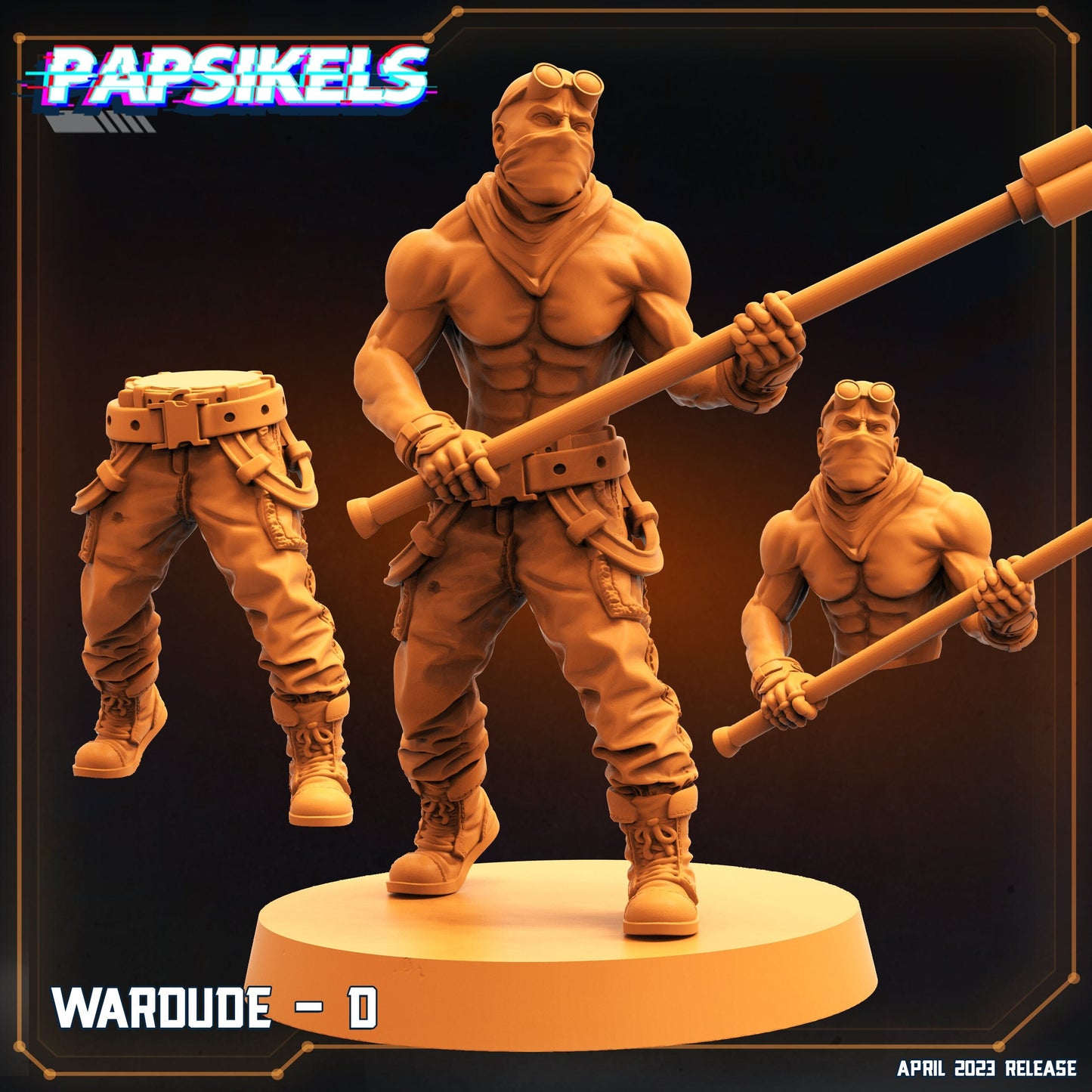 War Dudes, War dude D, Papsikels