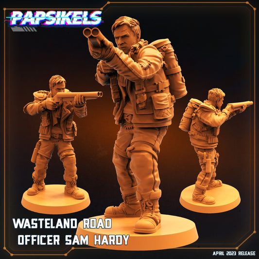 War Dudes, Wasleland Road Officer Sam Hardy, Papsikels