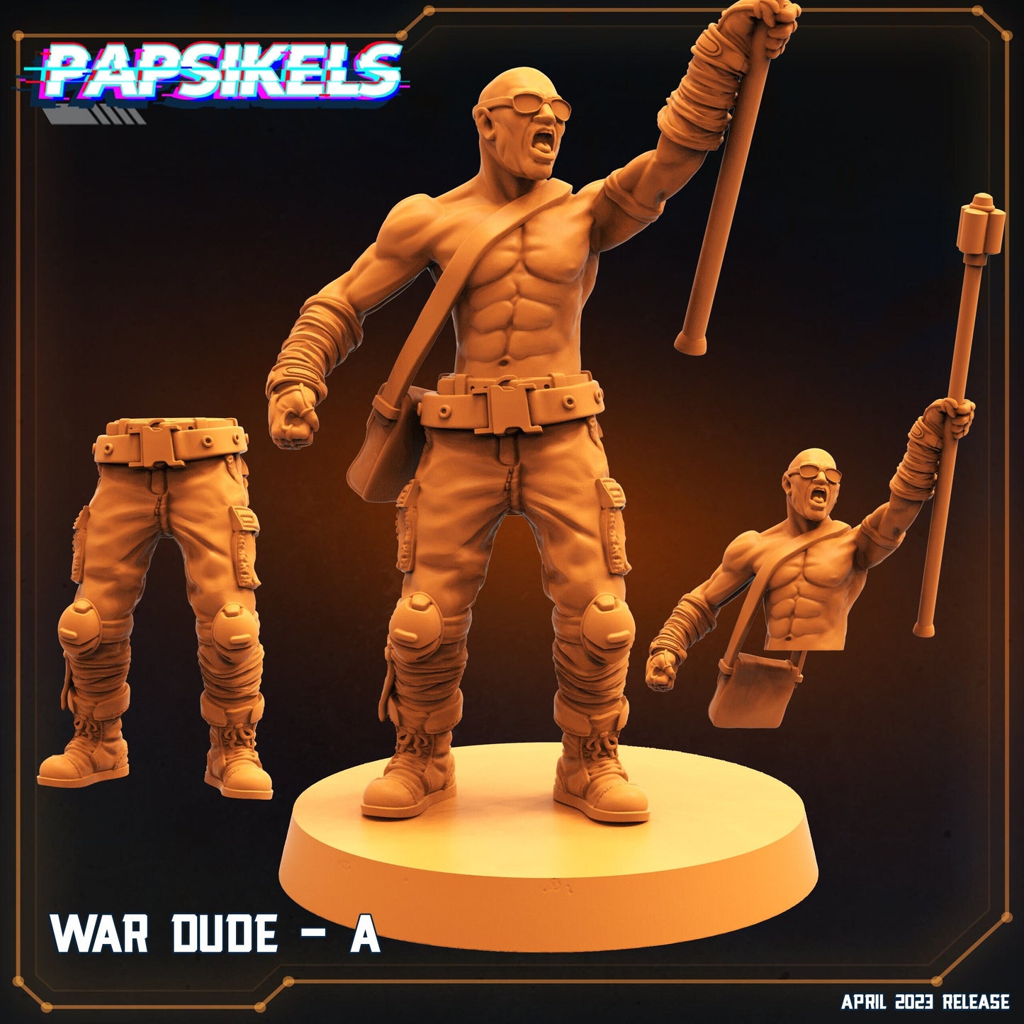 War Dudes, War dude A, Papsikels