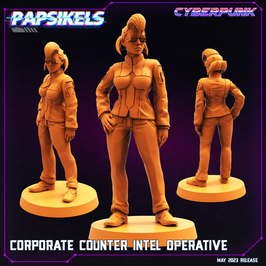 Cyberpunk, Corporate Counter Intel Operative, Papsikels