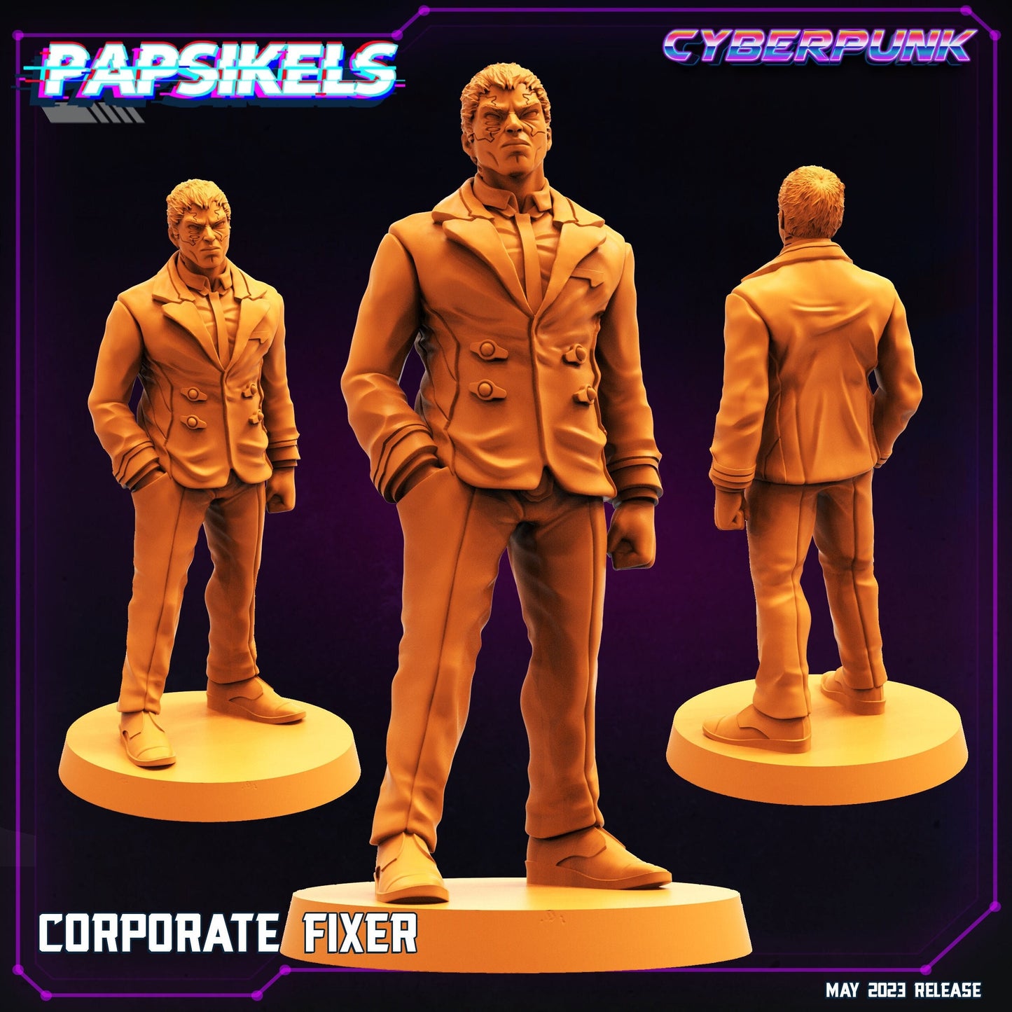 Cyberpunk, Corporate Fixer, Papsikels