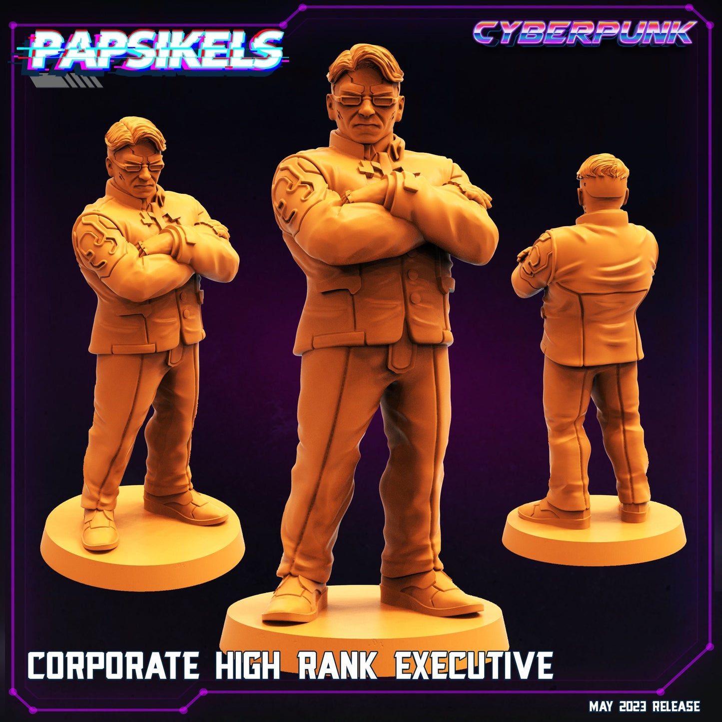 Cyberpunk, Corporate High Rank Executive, Papsikels