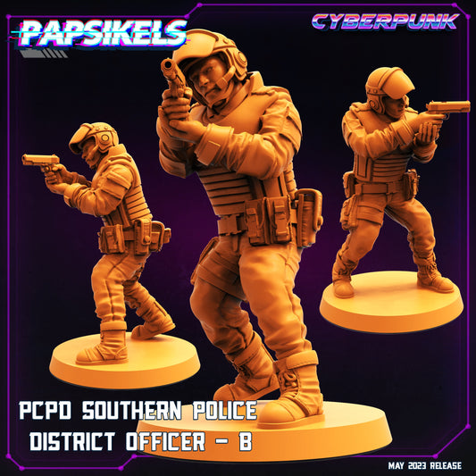 Cyberpunk, PCPD Southern Police District Officer B, Papsikels