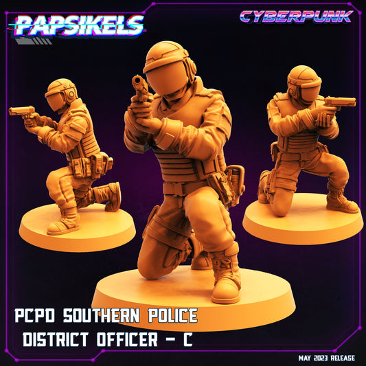 Cyberpunk, PCPD Southern Police District Officer C, Papsikels