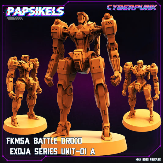 Cyberpunk, Fkmsa Battle Droid Exoja Type 1 A, Papsikels