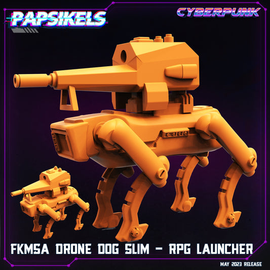 Cyberpunk, Fkmsa Drone Dog Slim Infantry, Papsikels