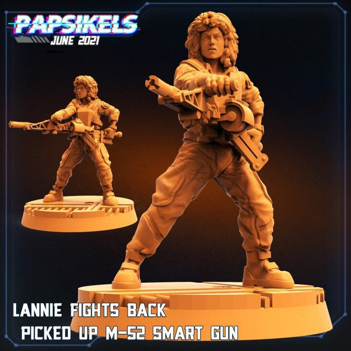 Lannie Fights Back (Aliens, Ripley), Papsikels